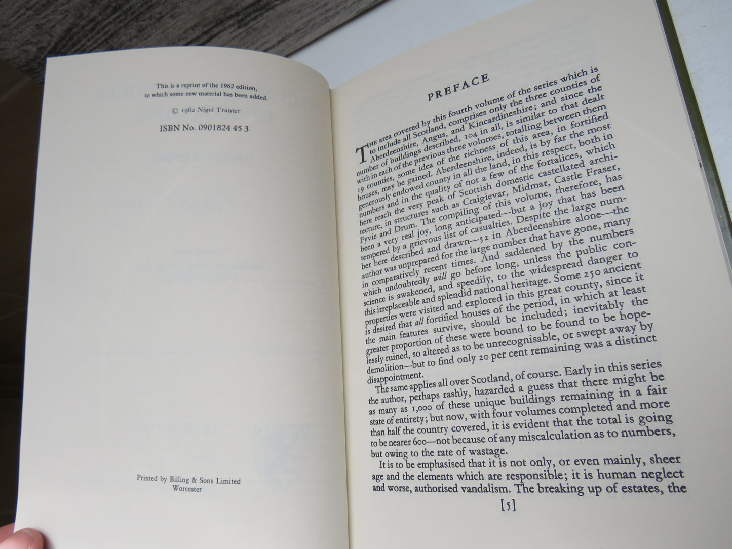 The Fortified House In Scotland By Nigel Tranter Author Signed Volume Four Aberdeenshire, Angus and Kincardineshire 1986