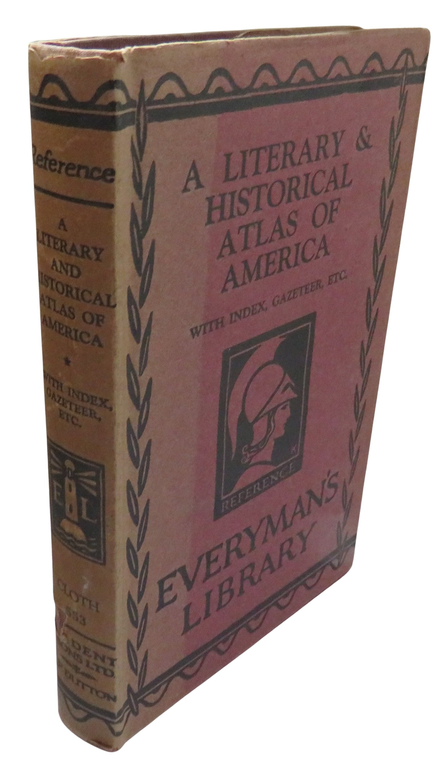 A Literary & Historical Atlas of America Everyman's Library 1930