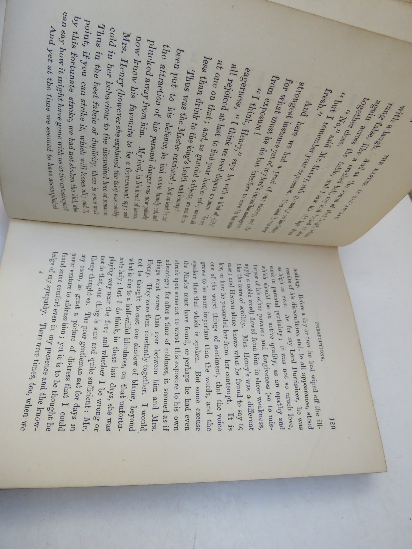 The Master of Ballantrae, A Winter's Tale, by Robert Louis Stevenson, 1891, Antique Classic Novel