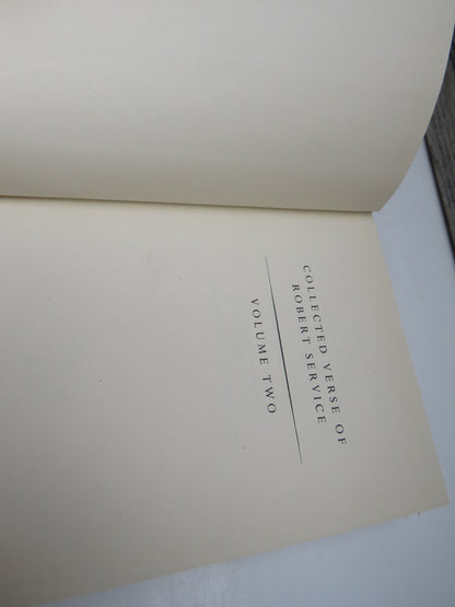 Collected Verse Of Robert Service Volume One & Two 1960