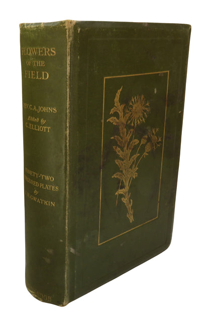 Flowers Of The Field by Rev. C. A. Johns, 1908, Antique Botanical Book book front cover