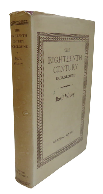 The Eighteenth Century Background Studies On The Idea of Nature In The Thought of the Period By Basi book front cover