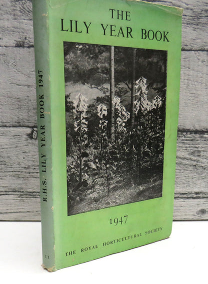 The Lily Year Book, 1947 Number 11, The Royal Horticultural Society book front cover