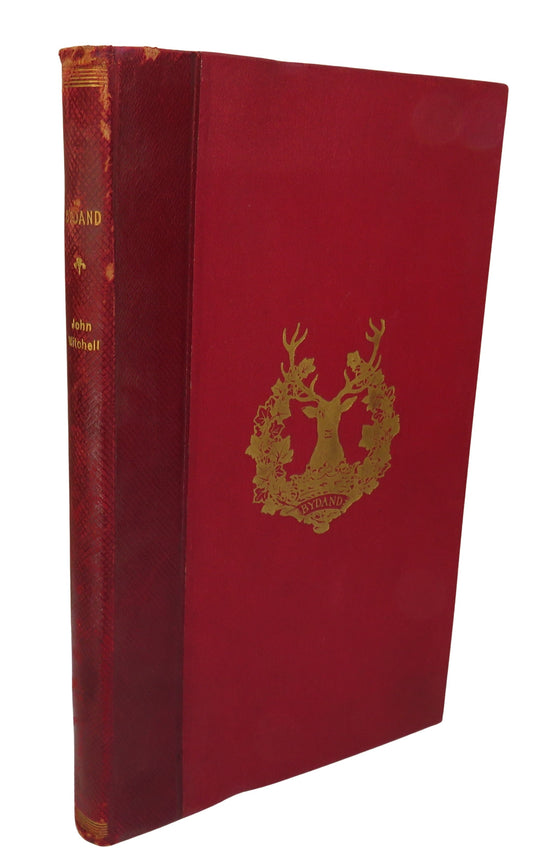 Bydand, Poems of War and Peace by John Mitchell, 1918, Signed by Author, Antique Poetry Book