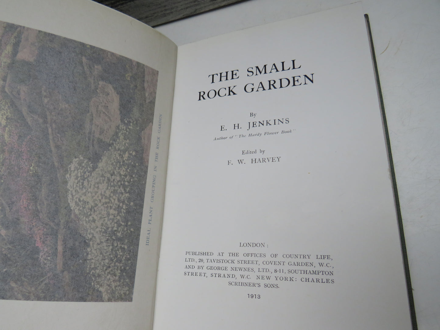 The Small Rock Garden by E. H. Jenkins, 1913