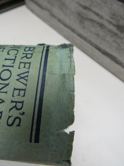 Brewer's Dictionary of Phrase & Fable by The Rev. E. Cobham Brewer book image 3