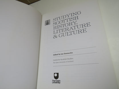 Studying Scottish History, Literature & Culture Edited by Ian Donnacie, 1996 book image 4