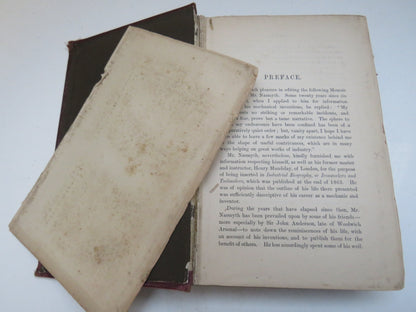 James Nasmyth Engineer An Autobiography Edited by Samuel Smiles 1885 Victorian Book book image 2