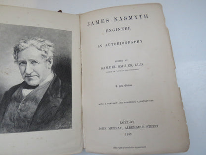 James Nasmyth Engineer An Autobiography Edited by Samuel Smiles 1885 Victorian Book book image 3