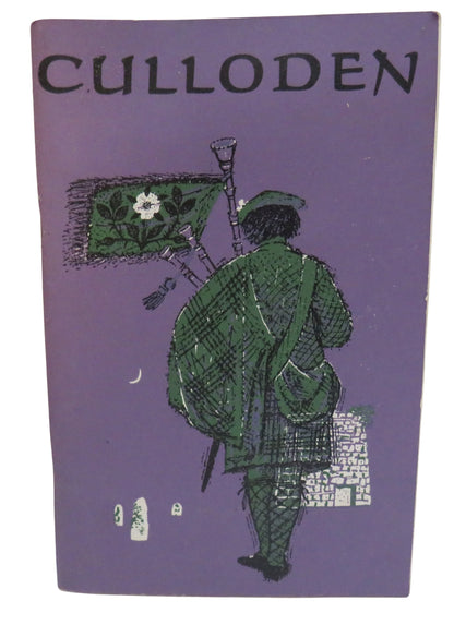 Culloden A Guidebook To The Battlefield By Iain Cameron Taylor 1966 book front cover