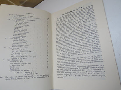 Culloden A Guidebook To The Battlefield By Iain Cameron Taylor 1966 book image 3