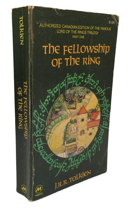 The Fellowship Of The Ring by J.R.R. Tolkien, 1977, Vintage Book book front cover
