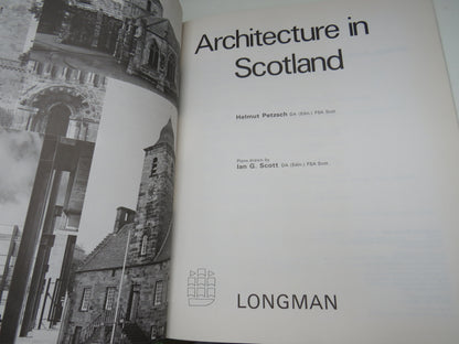 Architecture in Scotland by Helmut Petzsch, 1971 book image 3
