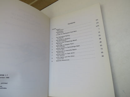 A Field Guide to the Coastal Geology of Fleurieu Peninsula, Port Gawler to Victor Harbor, 1986 book image 4