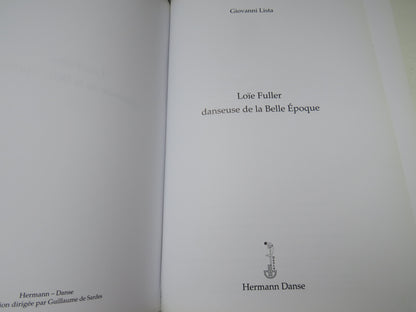 Loie Fuller, danseuse de la Belle Epoque by Giovanni Lista, 1994 book image 3