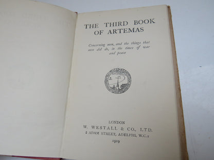 The Third Book of Artemas 1919 Antique Book book image 2