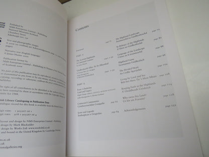 Fonn 's Duthchas, Land and Legacy.  The Scottish Highlands: A Contested Country book image 4