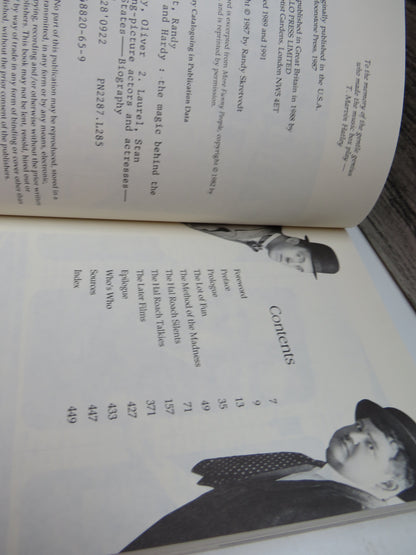Laurel and Hardy The Magic Behind The Movies By Randy Skretvedt 1991
