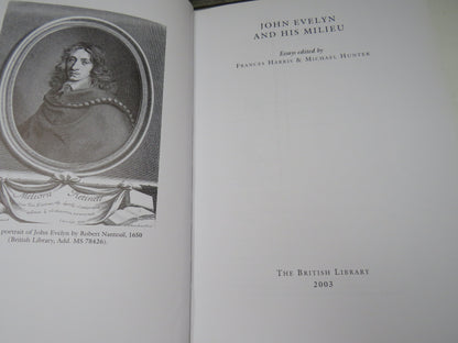 John Evelyn and His Milieu, Essays edited by Frances Harris & Michael Hunter, 2003 book image 3