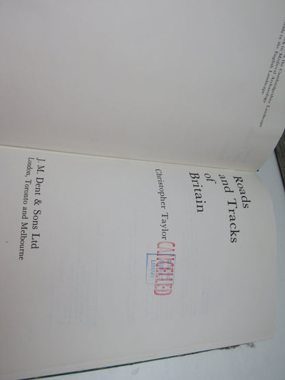 Roads and Tracks of Britain By Christopher Taylor 1979