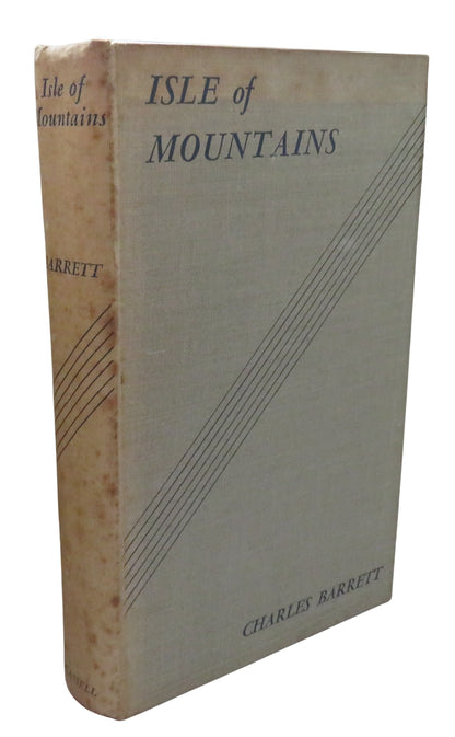 Isle of Mountains Roaming Through Tasmania By Charles Barrett 1946 book front cover