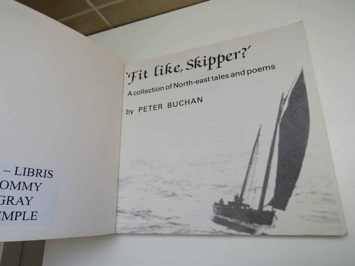 'Fit Like, Skipper?', A Collection of North-east Tales and Poems by Peter Buchan, 1989