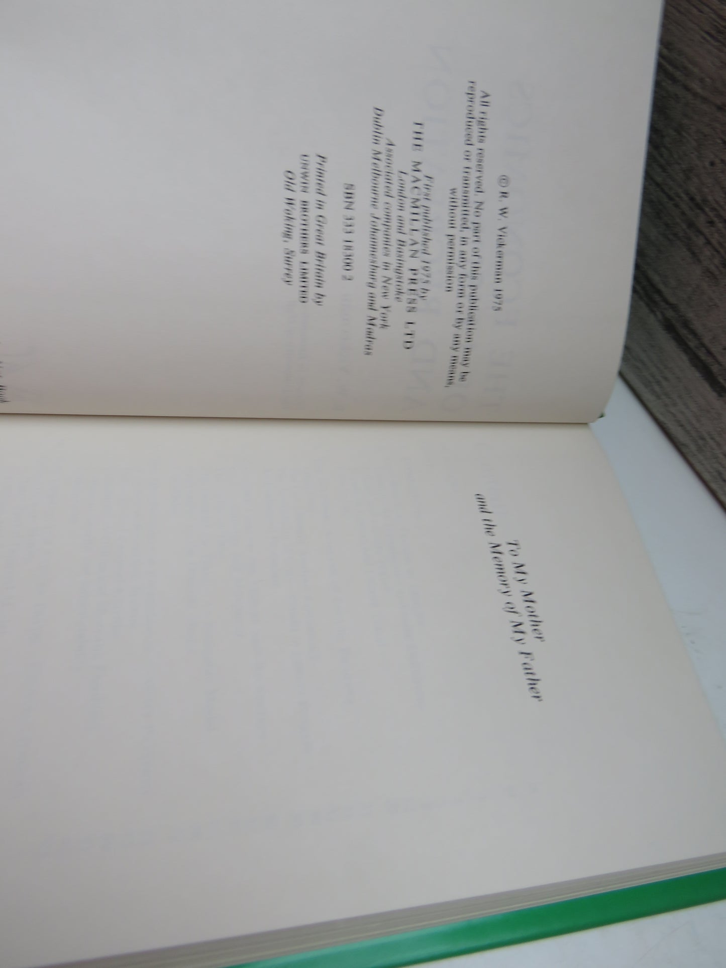 The Economics of Leisure and Recreation By R. W. Vickerman 1975