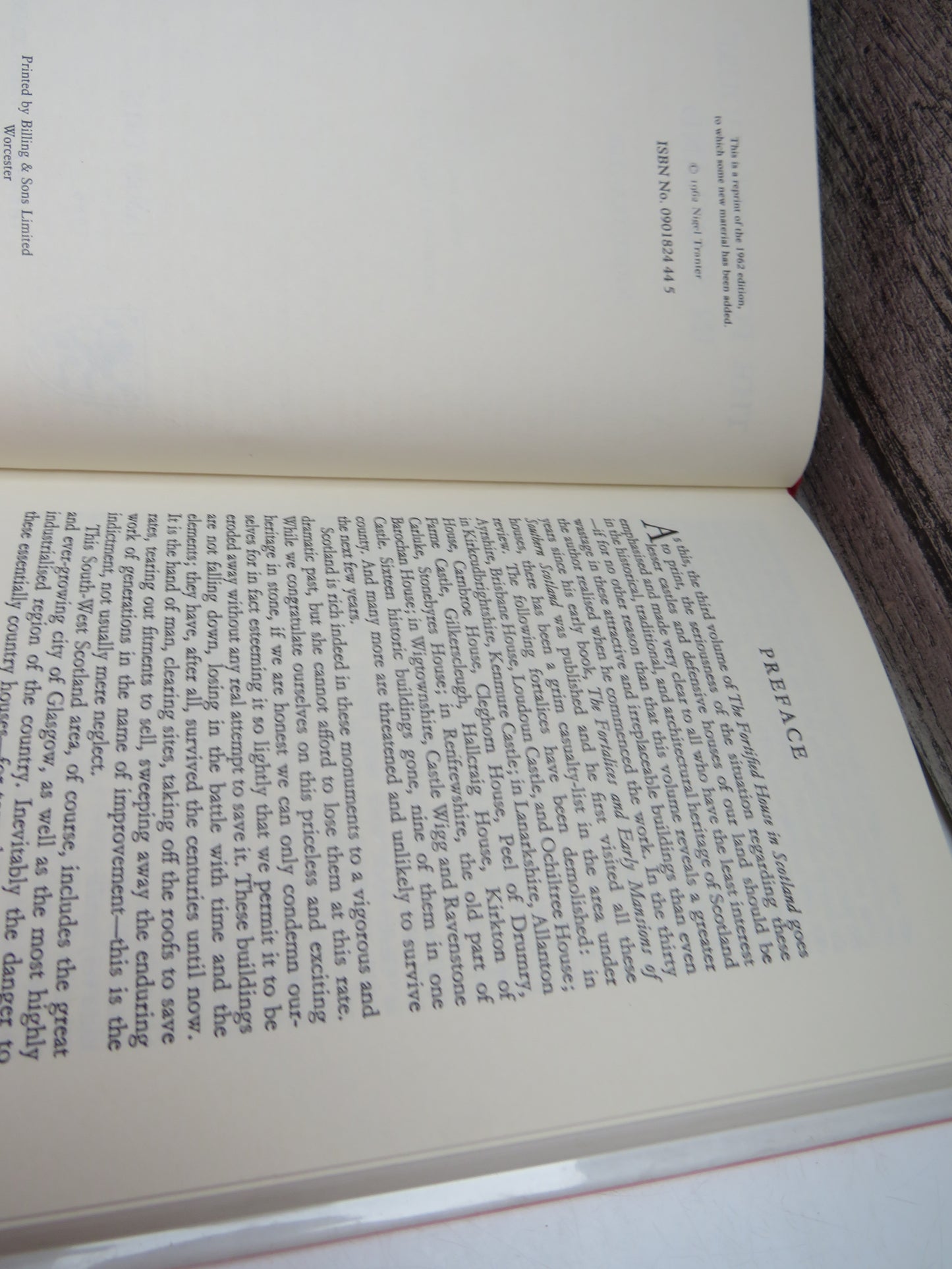 The Fortified House In Scotland By Nigel Tranter Volume Three South-West Scotland 1986