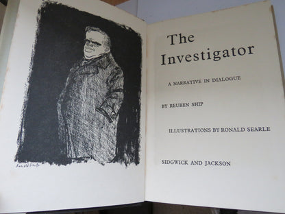 The Investigator A Narrative In Dialogue By Reuben Ship 1956 1st Edition book image 3