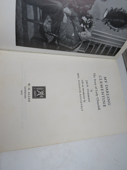 My Darling Clementine, The Story of Lady Churchill by Jack Fishman, 1963 book image 3
