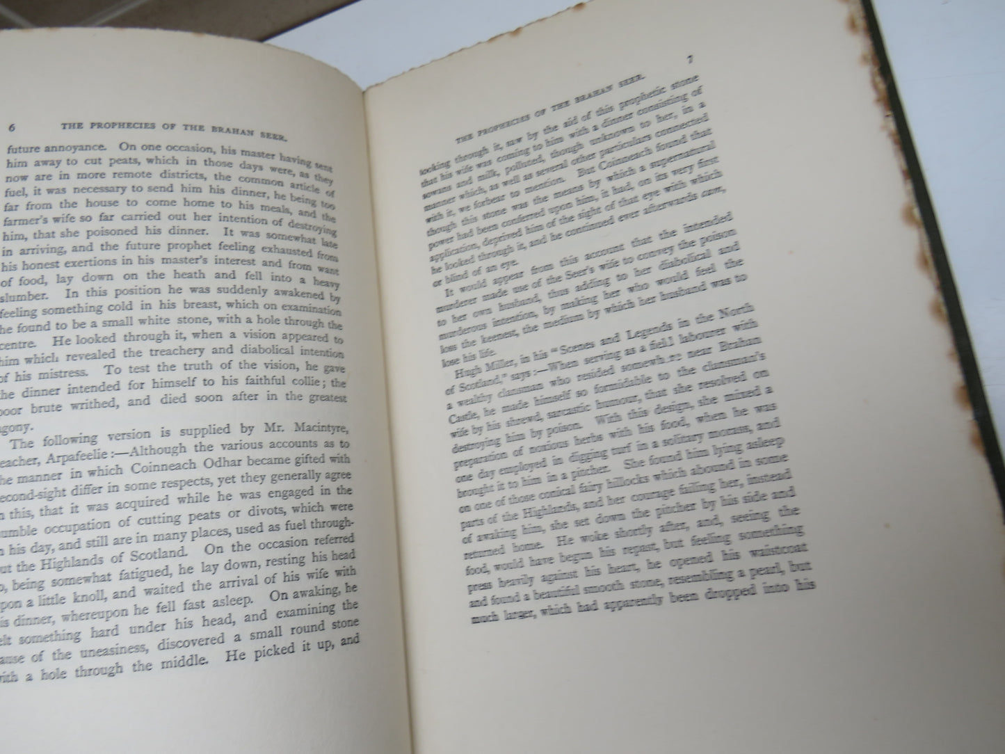 The Prophecies Of The Brahan Seer (Coinneach Odhar Fiosaiche) By Alexander Mackenzie 1909