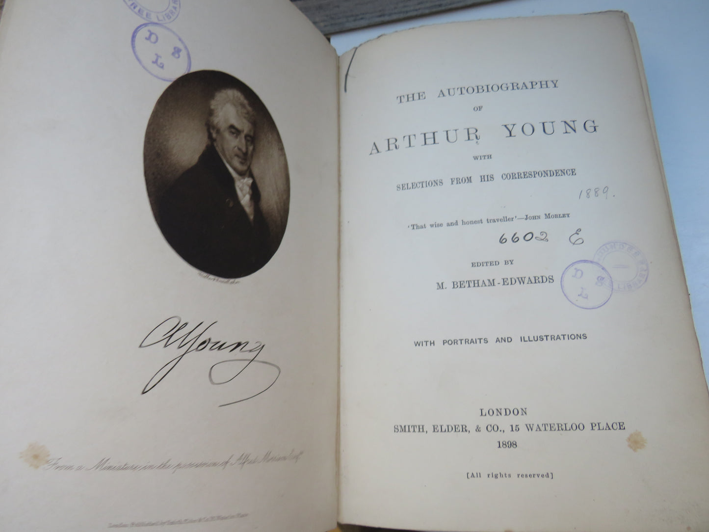 The Autobiography Of Arthur Young With Selections From His Correspondence 1898 book image 5