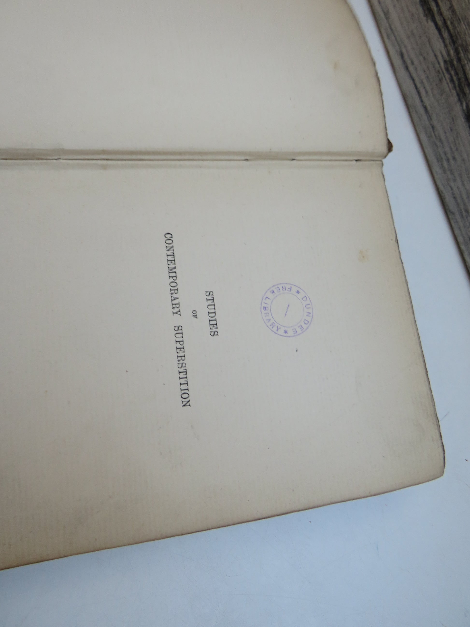 Studies of Contemporary Superstition By W. H. Mallock 1895 book image 4