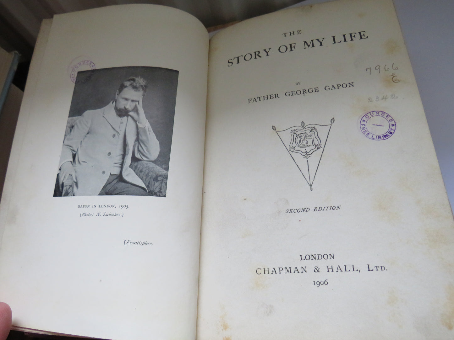The Story Of My Life By Father George Gapon 1906