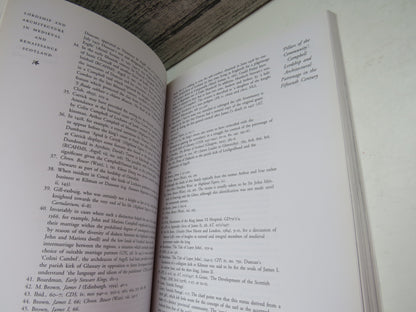 Lordship and Architecture In Medieval and Renaissance Scotland Edited By Richard D.Oram and Geoffrey P. Stell 2005