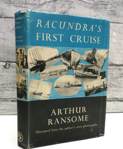 "Racundra's" First Cruise by Arthur Ransome, 1949, Vintage Children's Book book front cover