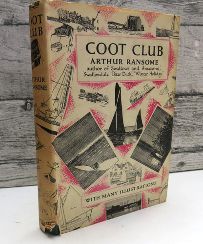 Coot Club by Arthur Ransome, 1946 book front cover
