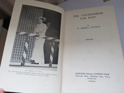The Uncensored Far East By H. Hessell Tiltman 1937 book image 4