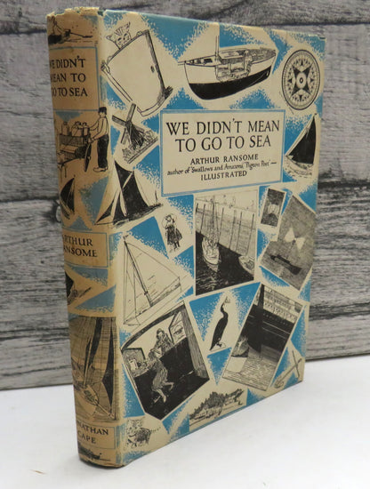 We Didn't Mean To Go To See by Arthur Ransome, Vintage Children's Book, 1947 book front cover