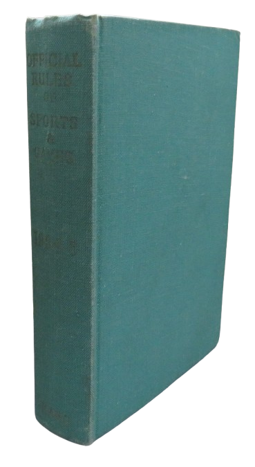 Official Rules of Sports & Games 1954-1955 Illustrations By H. Radcliffe Wilson 1954