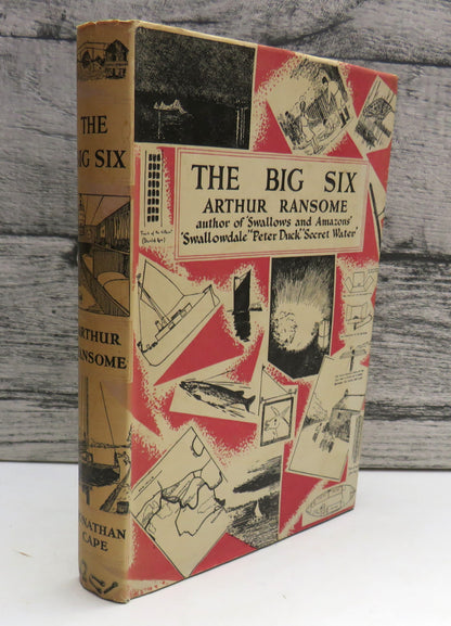 The Big Six by Arthur Ransome, 1946 book front cover