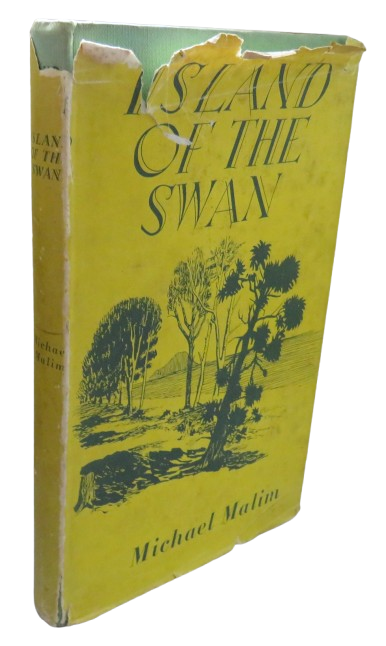 Island Of The Swan Mauritius By Michael Malim 1953 book front cover