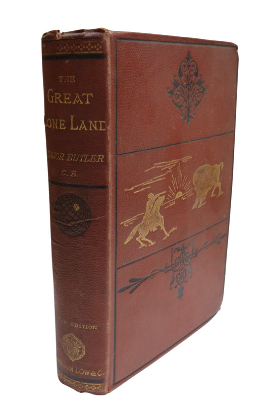 The Great Lone Land: A Narrative of Travel and Adventure In The North-West Of America By Major W.F. Butler 1881