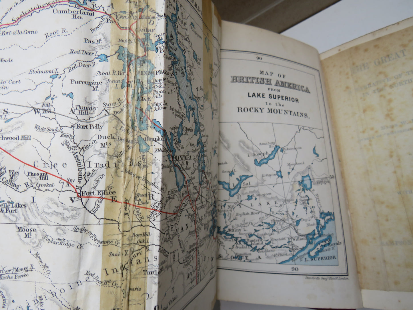The Great Lone Land: A Narrative of Travel and Adventure In The North-West Of America By Major W.F. Butler 1881