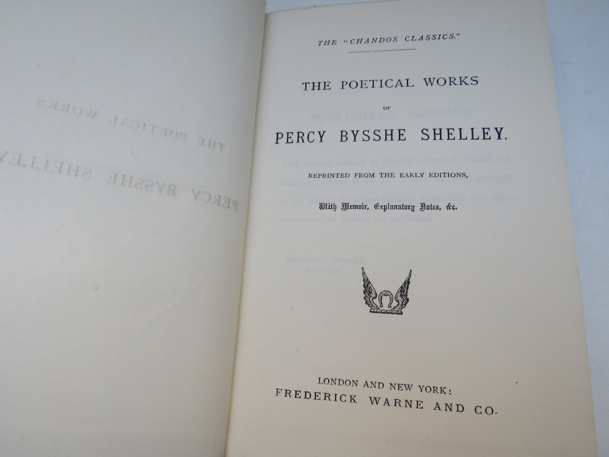 The Poetical Works of Percy Bysshe Shelley Reprinted From The Early Editions book image 3