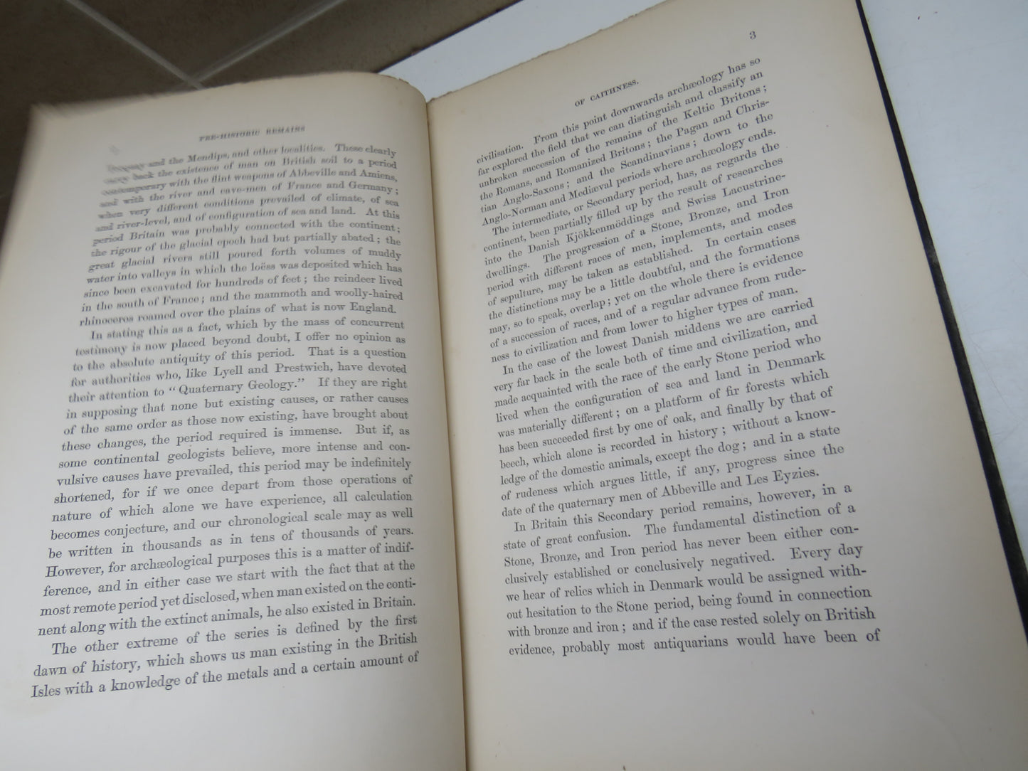 Pre-Historic Remains Of Caithness By Samuel Laing With Notes On Human Remains By Thomas H. Huxley 1866