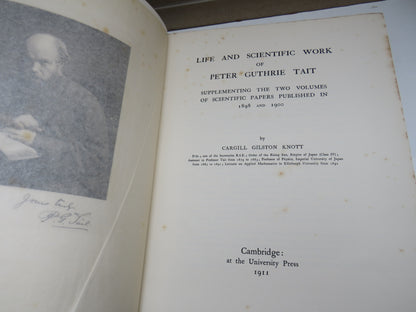 Life and Scientific Work of Peter Guthrie Tait Suplementing The Two Volumes of Scientific Papers Pub book image 3