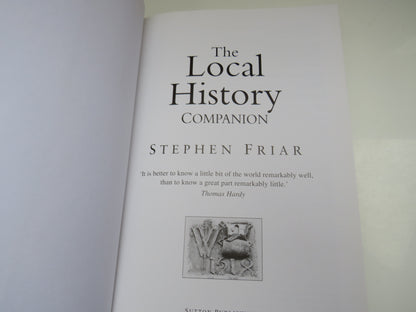The Local History Companion By Stephen Friar 2001 book image 4