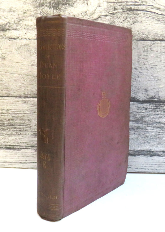 The Recollections Of The Very Rev. G.D. Boyle Dean of Salisbury 1895 book front cover