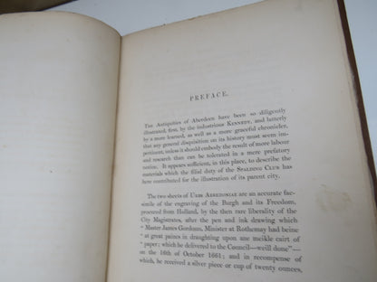 Abredoniae Vtrivsque Descriptio A Description of Both Touns of Aberdeen By James Gordon Parson of Ro book image 4